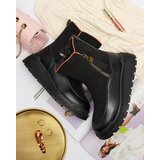 Resti Black women's flat-heeled boots Mefina- Footwear | ePonuda.com