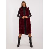 Wool Fashion Italia Vest-AT-KZ-2368-1.13-burgundy | shoptok.hr