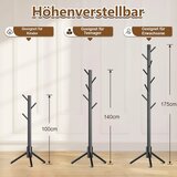 KASUNPUL 175cm lesen obešalnik za oblačila | Shoptok.si