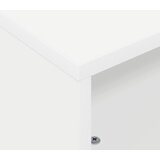  Stolić sa kotačima Bijelo 50,5 x 50 x 30 cm Konstruirano drvo | shoptok.hr