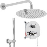 REA Bath Komplet za tuširanje za vgradnjo Lungo Diamond Chrome + BOX | Shoptok.si