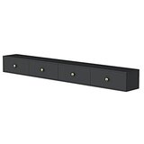 Hanah home tv polica zuzu double anthracite | ePonuda.com