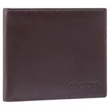 Semiline Velika moška denarnica P8222-1 Rjava
