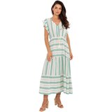 Och Bella Dress-TW-SK-BI-28760.97-white-green | shoptok.hr
