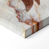  Slika - Elegance of a Flower (1-part) - Delicate Lily on Marble in Sepia 60x90 | shoptok.hr