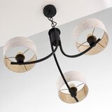 Jupiter 2103 - Luster na lancu ARTHUR 3xE27/15W/230V bela/crna/dekor mramora | Eponuda.com