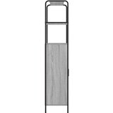  Highboard Siva Sonoma 40 x 33 x 161 cm Konstruirano drvo Slike