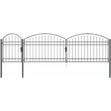  Vrata Ograde za Vrt s Arhivnim Vrh Assen Siva 500 x 100 cm | shoptok.hr