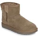 Ugg CLASSIC MINI BAILEY ZIP Smeđa
