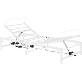  Električni podesivi okvir kreveta Bijela 75 x 190 cm Čelik | shoptok.hr