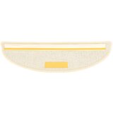 vidaXL Tepisi za stepenice 15 kom bijelo-smeđi 56 x 17 x 3 cm | shoptok.hr