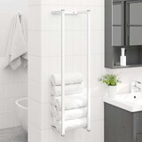  Stalak za ručnike bijeli 25 x 20 x 95 cm čelični | shoptok.hr