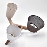  Brilagi - LED plafonski luster ANTHONY 3xE14/40W/230V hrast | Eponuda.com