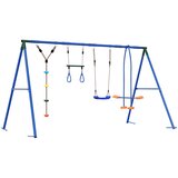  Set vanjskih ljuljački Šareni Čelik i PE | shoptok.hr