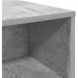  Kava Stol Betonski sivi 100 x 50 x 40 cm Konstruirano drvo | shoptok.hr