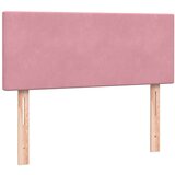  Box spring postelja z vzmetnico roza 120x210 cm žamet, (21792557) | Shoptok.si