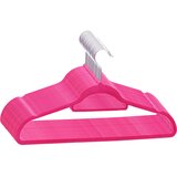  20-dijelni set vješalica protuklizni ružičasti baršunasti | shoptok.hr