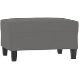  The Living Store Stolček za noge temno siv 70x55x41 cm tkanina iz mikrovlaken - Stolček Za Noge, (21454913) | Shoptok.si