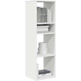 vidaXL Knjižna omara bela 34x31x112 cm inženirski les | Shoptok.si