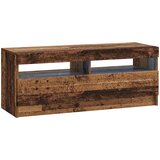  LED TV kabinet UTRECHT 3 kom. Staro drvo Konstruirano drvo Siva 100 x 35 x 40 cm | shoptok.hr