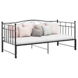  Okvir za krevet na razvlačenje crni metalni 90 x 200 cm Cijene