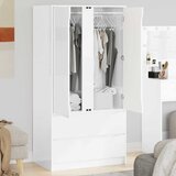 Ormarić s ladicama Visoki Sjaj Bijeli 79,5 x 49 x 156 cm | shoptok.hr