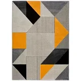 Oranžno-siva preproga Gladys Duro, 60 x 120 cm