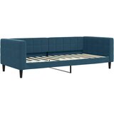  Dnevni krevet na razvlačenje plavi 90 x 200 cm baršunasti | shoptok.hr