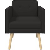  Ukrasna fotelja Crna Baršun | shoptok.hr