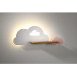  LED Dečija zidna svetiljka sa policom CLOUD LED/5W/230V bela/ružičasta | Eponuda.com