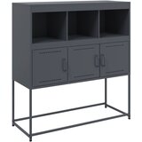 Maison Chic Komoda - Predalnik antracitna 100,5x39x107 cm jeklo, (21715880) Cene