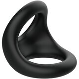 Pulselock Taur - konturirani prsten za penis i testise (crni) Cijene