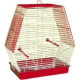 KARLOS Kavez za ptice, Trapezasti, Crveni | Eponuda.com