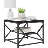  Kava Stol Crni hrast 51 x 50 x 40 cm Inženjerska drva i čelik | Eponuda.com