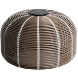 Kave Home LED namizna/prenosljiva zunanja svetilka s solarnim panelom/na USB ø 50 cm Garoina – Cene