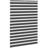  Zavjesa zebra crna 155x200 cm širina tkanine 150,9 cm poliester | shoptok.hr