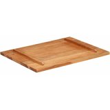 Stolna ploča od masivnog drva bagrema 25 - 27 mm 60 x 80 cm | shoptok.hr