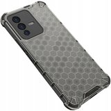 HURTEL HONEYCOMB CASE POKROV OHIŠJA ETUI ZA VIVO V23 5G ČRN, (21910881) | Shoptok.si