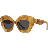 Anagram Havana Cat Eye Sunglasses - ONE SIZE (48)