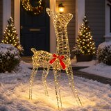  3D Božićni irvas LOVIISA 285 LED lampica Topla bijela | shoptok.hr