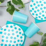  Papirnati krožniki Pika 18cm 6kom Modri | Shoptok.si