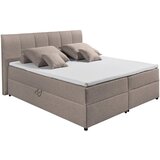MID.YOU POSTELJA BOXSPRING 180 cm x 200 cm , tekstil umazano rjava | Shoptok.si