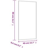  Zidno ogledalo 40x80 cm stakleno pravokutno | Shoptok.si