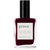 Manucurist green nail polish red & burgundy - hollyhock Cene