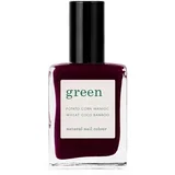 green nail polish red & burgundy - hollyhock