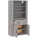  Visoka komoda siva sonome od konstruiranog drva | shoptok.hr