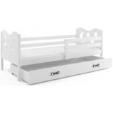 Interbeds Dečiji krevet Miko 190x80cm, Sa fiokom, Beli | Eponuda.com