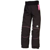 Kukadloo softshell girls' pants - black-pink Cene'.'