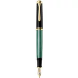 Pelikan nalivno pero M400 Souverän, črno/zelen, M konica, v darilni škatlici