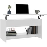  Stolić za kavu bijeli 102x50x52,5 cm od konstruiranog drva | Eponuda.com